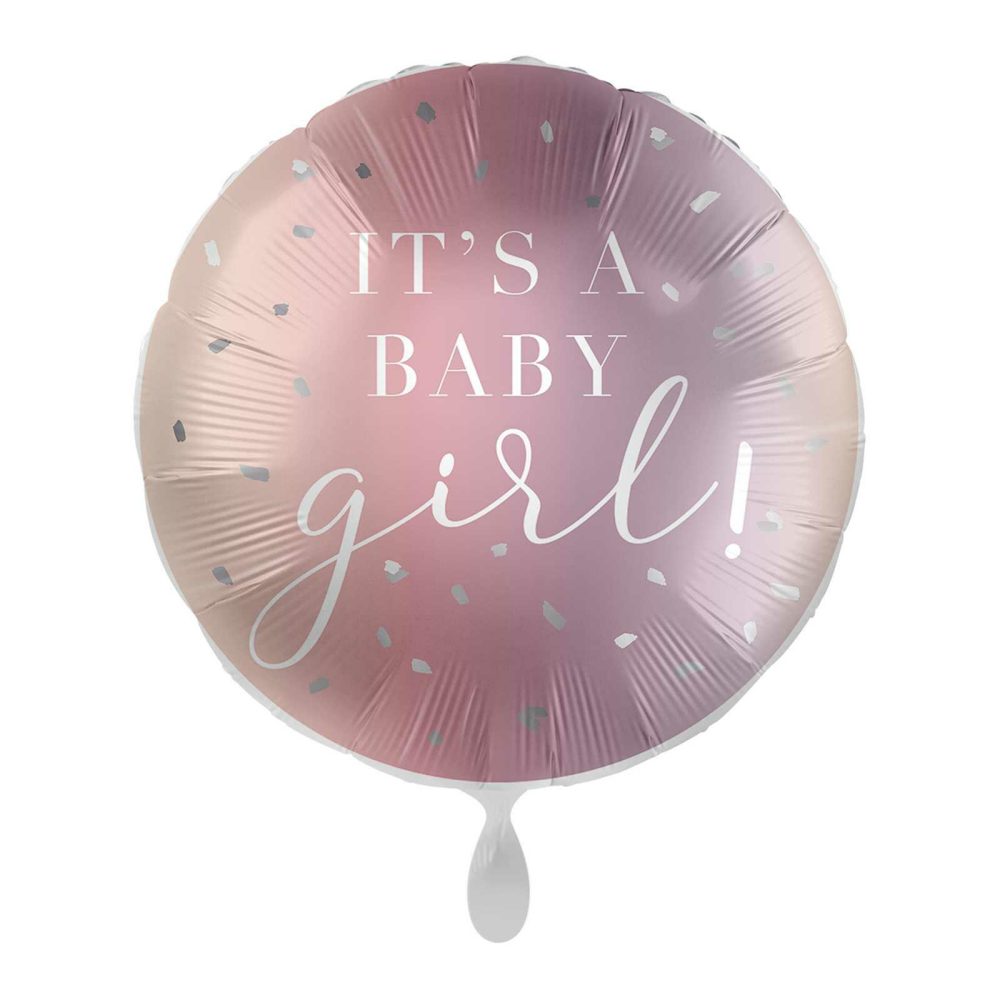 Baby Shower Balloons |   It’s A Baby Girl Balloon Baby Shower Balloons Baby Shower Balloons