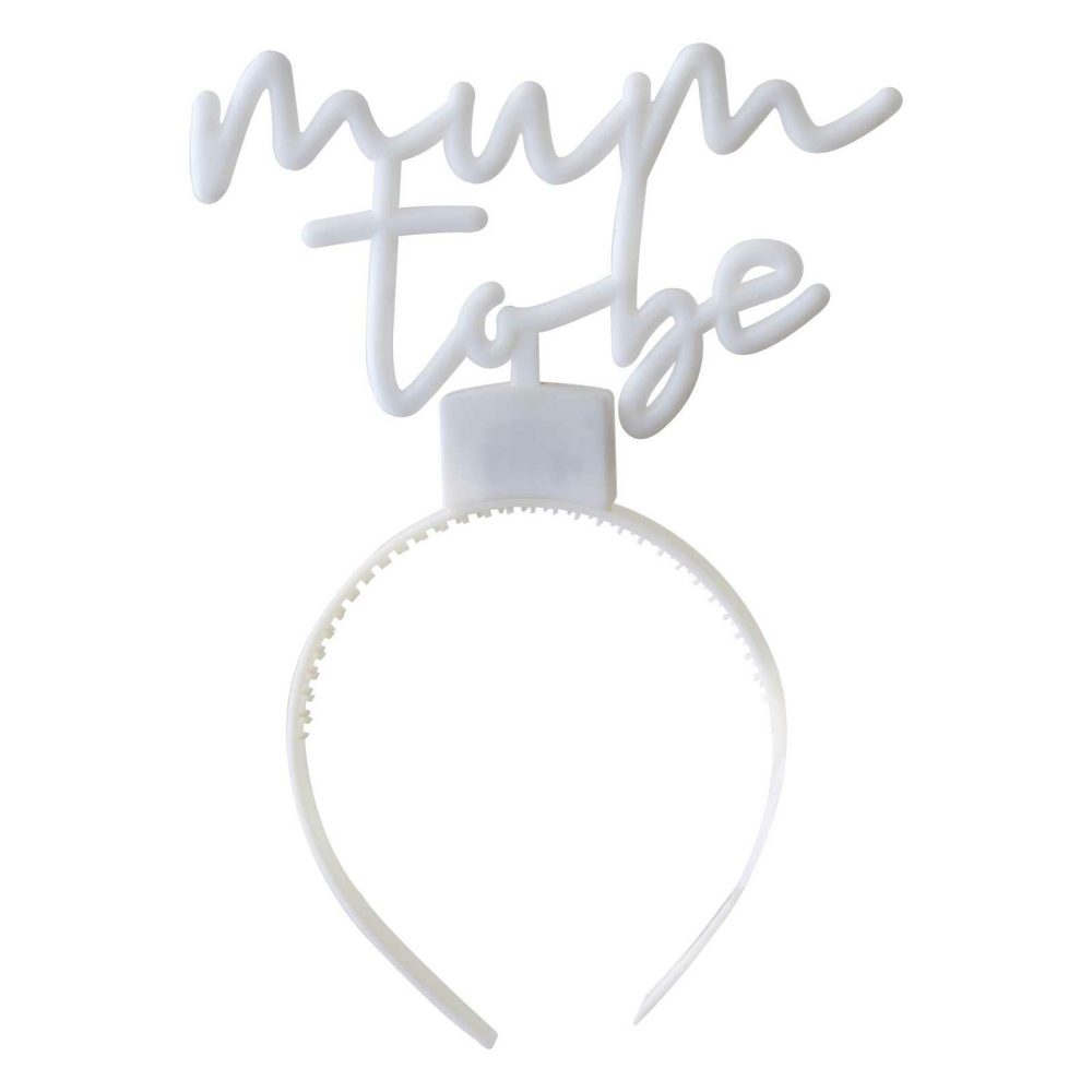 Baby Shower Headbands |   Light Up Mum To Be Headband Baby Shower Baby Shower Gifts