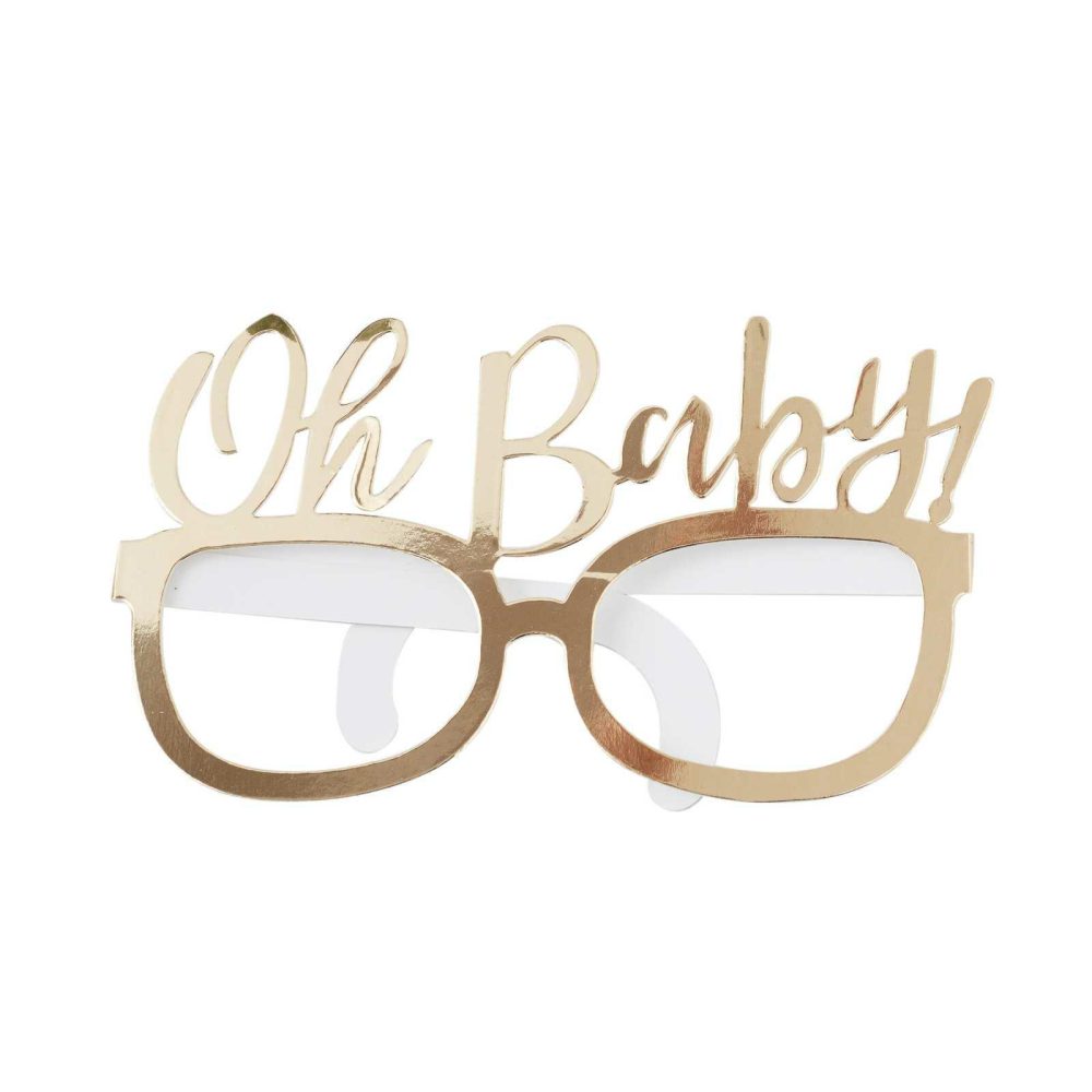 Baby Shower Photobooth |   Oh Baby Fun Glasses Baby Shower Props Baby Shower Baby Shower Photobooth