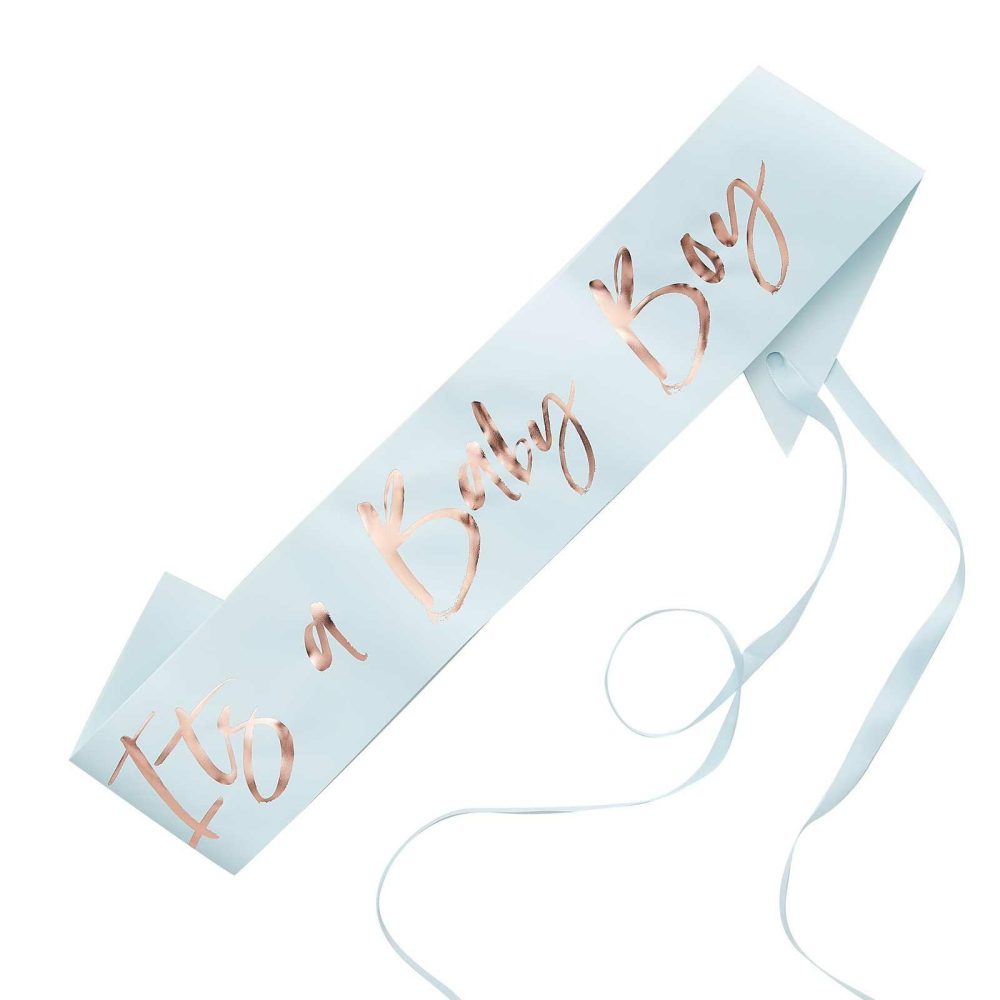 Baby Shower Sashes |   It’s A Baby Boy Baby Shower Sash Baby Shower Baby Shower Sashes