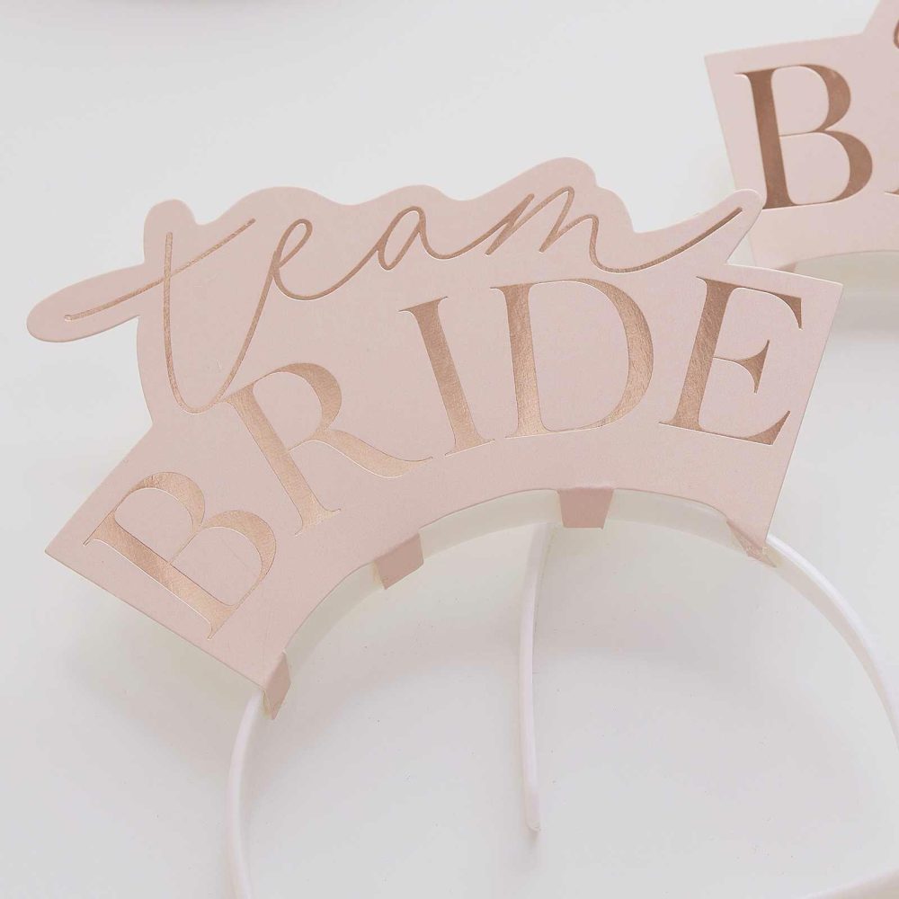 Bachelorette Party Headbands |   Team Bride Headband Bachelorette Party Accessories Bachelorette Party Headbands