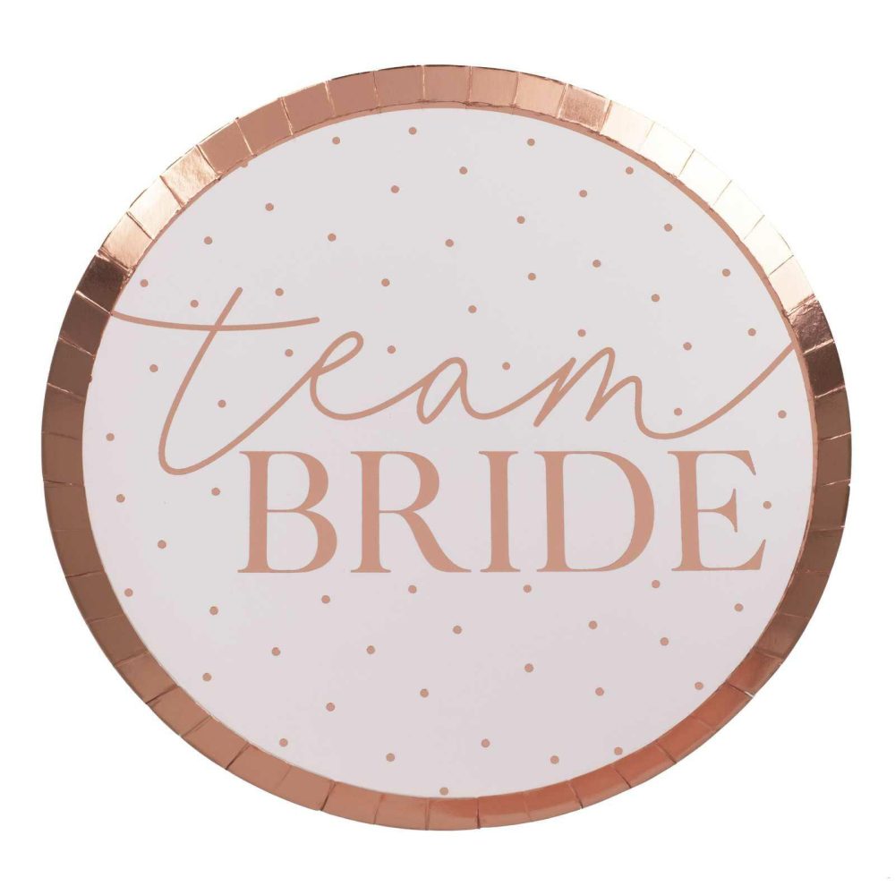 Bachelorette Party Tableware |   Team Bride Bachelorette Party Plates Bachelorette Party Decorations Bachelorette Party Tableware