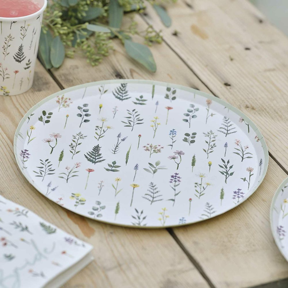 Bachelorette Party Tableware |   Team Bride Floral Hen Party Tableware Kit Bachelorette Party Decorations Bachelorette Party Tableware