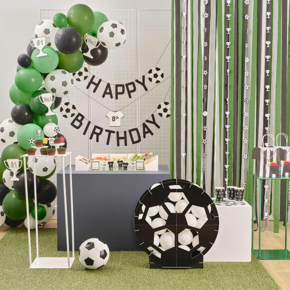 Backdrops |   Paper Streamer Football Party Backdrop Backdrops Backdrops