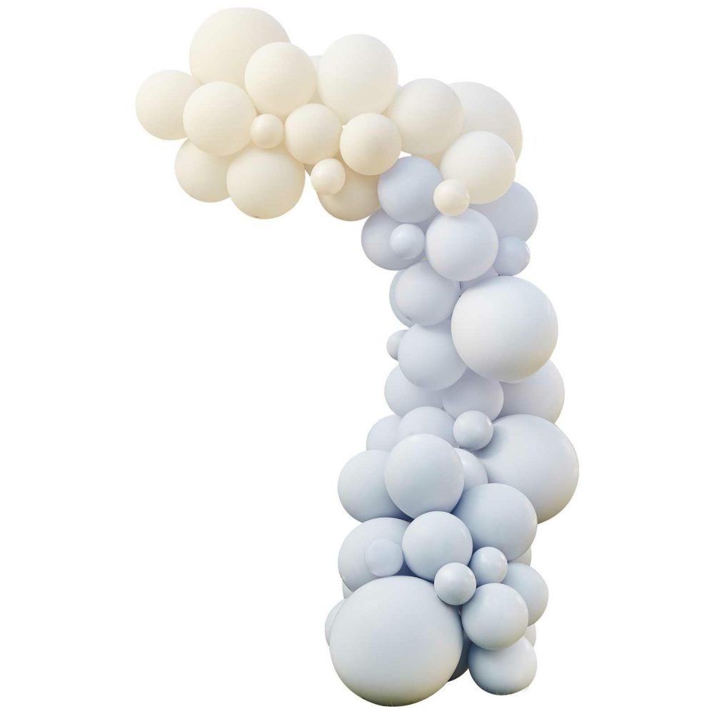 Balloon Arches |   Blue And Nude Balloon Arch Kit Balloon Arches Balloon Arches