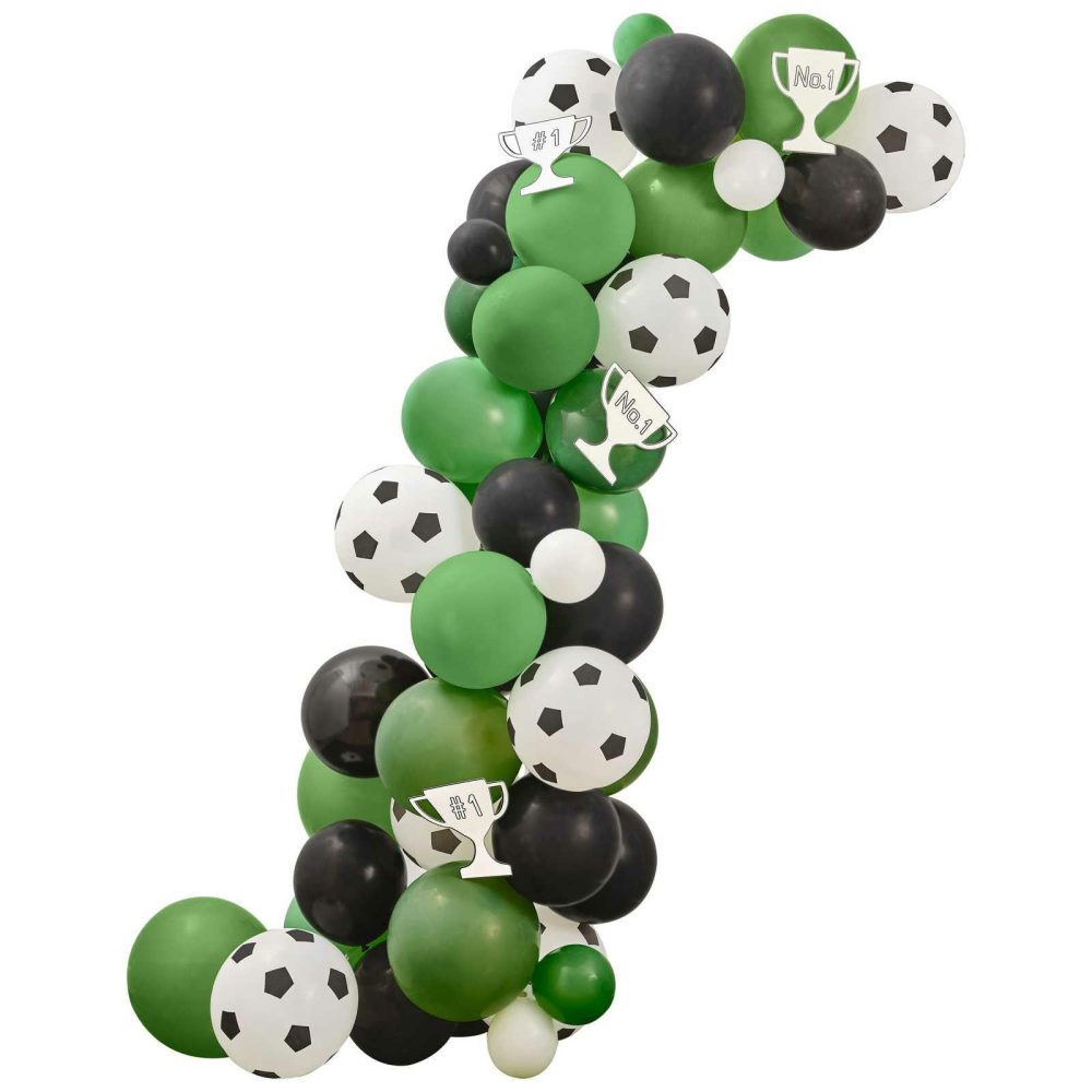 Balloon Arches |   Football Balloon Arch With Card Trophy Decorations Balloon Arches Balloon Arches