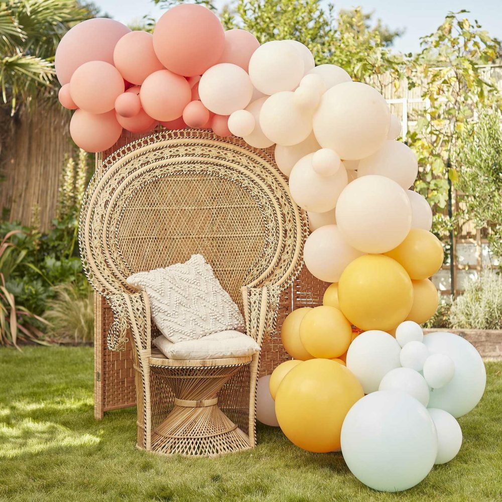 Balloon Arches |   Muted Pastel Balloon Arch Kit Balloon Arches Balloon Arches