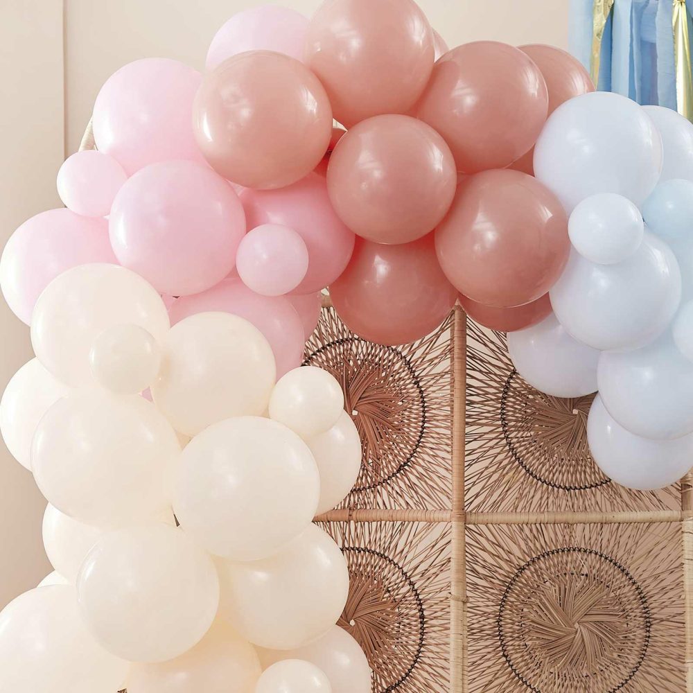 Balloon Arches |   Muted Pastel Balloon Arch Kit Balloon Arches Balloon Arches