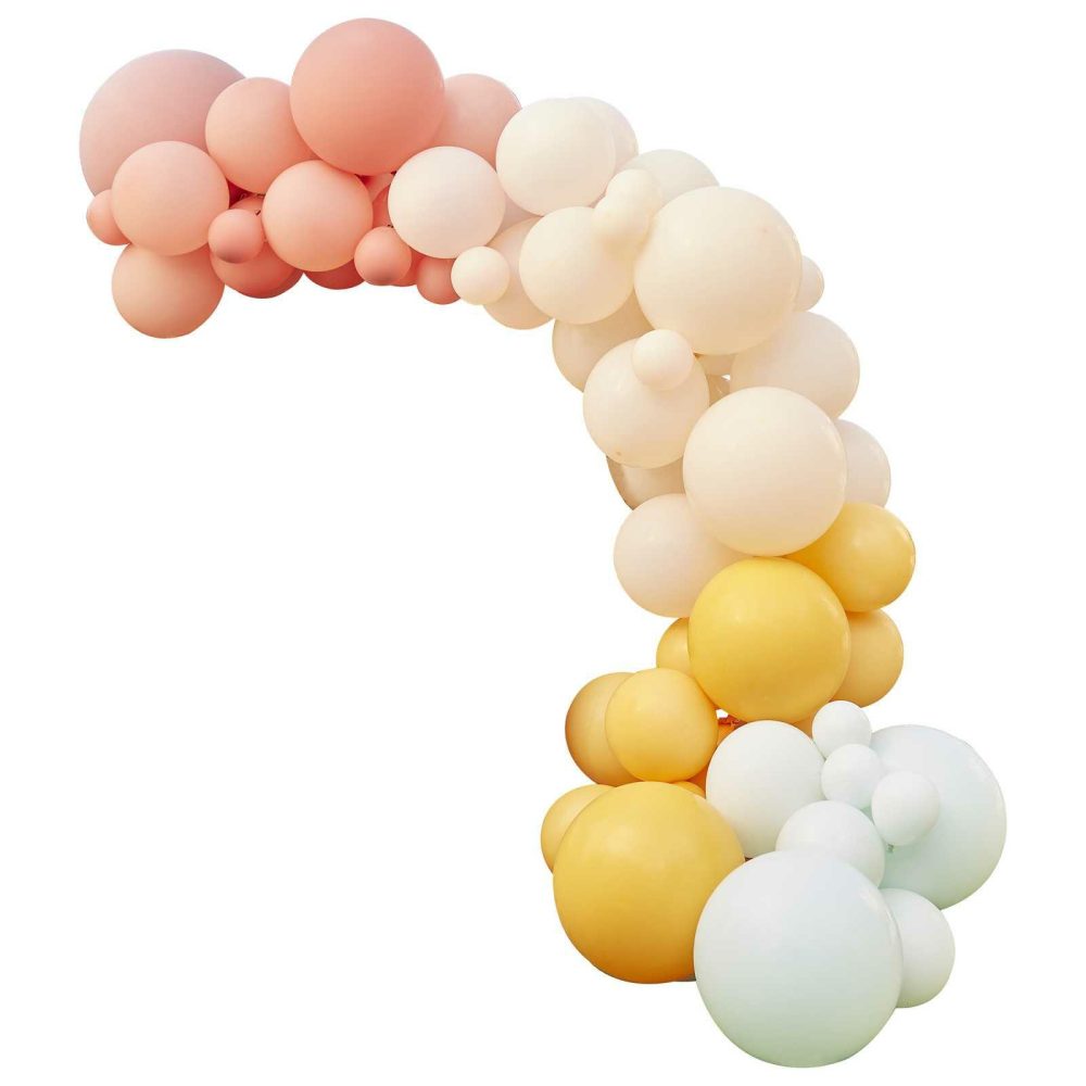 Balloon Arches |   Muted Pastel Balloon Arch Kit Balloon Arches Balloon Arches