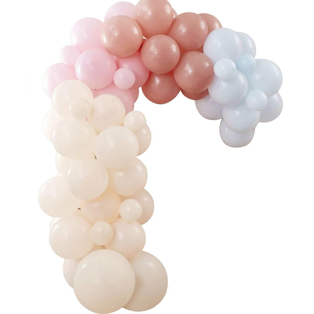 Balloon Arches |   Muted Pastel Balloon Arch Kit Balloon Arches Balloon Arches