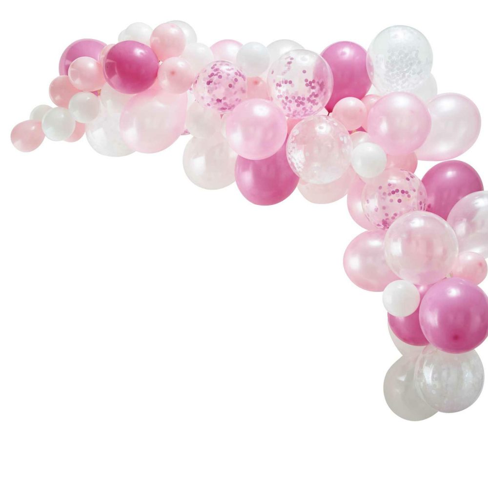 Balloon Arches |   Pink Balloon Arch Kit Balloon Arches Balloon Arches