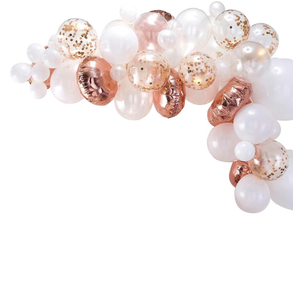 Balloon Arches |   Rose Gold Balloon Arch Kit Balloon Arches Balloon Arches