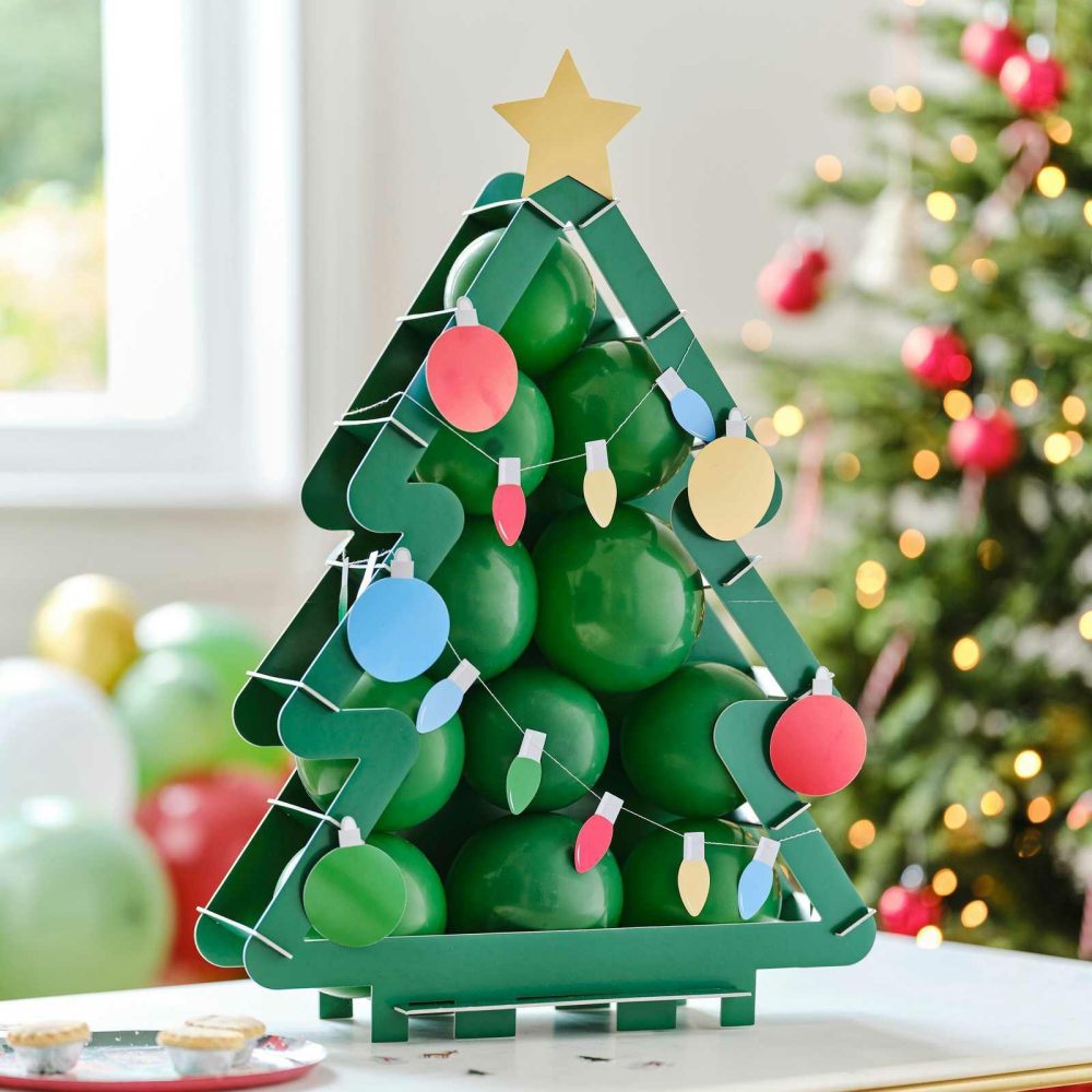 Balloon Mosaic Stands |   Novelty Christmas Tree Balloon Mosaic Kit Balloon Mosaic Stands Balloon Mosaic Stands