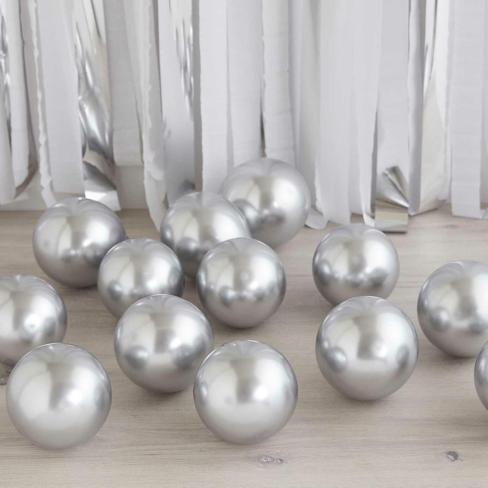 Balloon Packs |   Silver Chrome Balloon Mosaic Balloon Pack Balloon Packs Balloon Packs