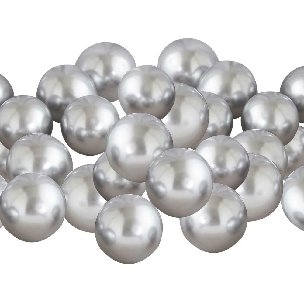 Balloon Packs |   Silver Chrome Balloon Mosaic Balloon Pack Balloon Packs Balloon Packs