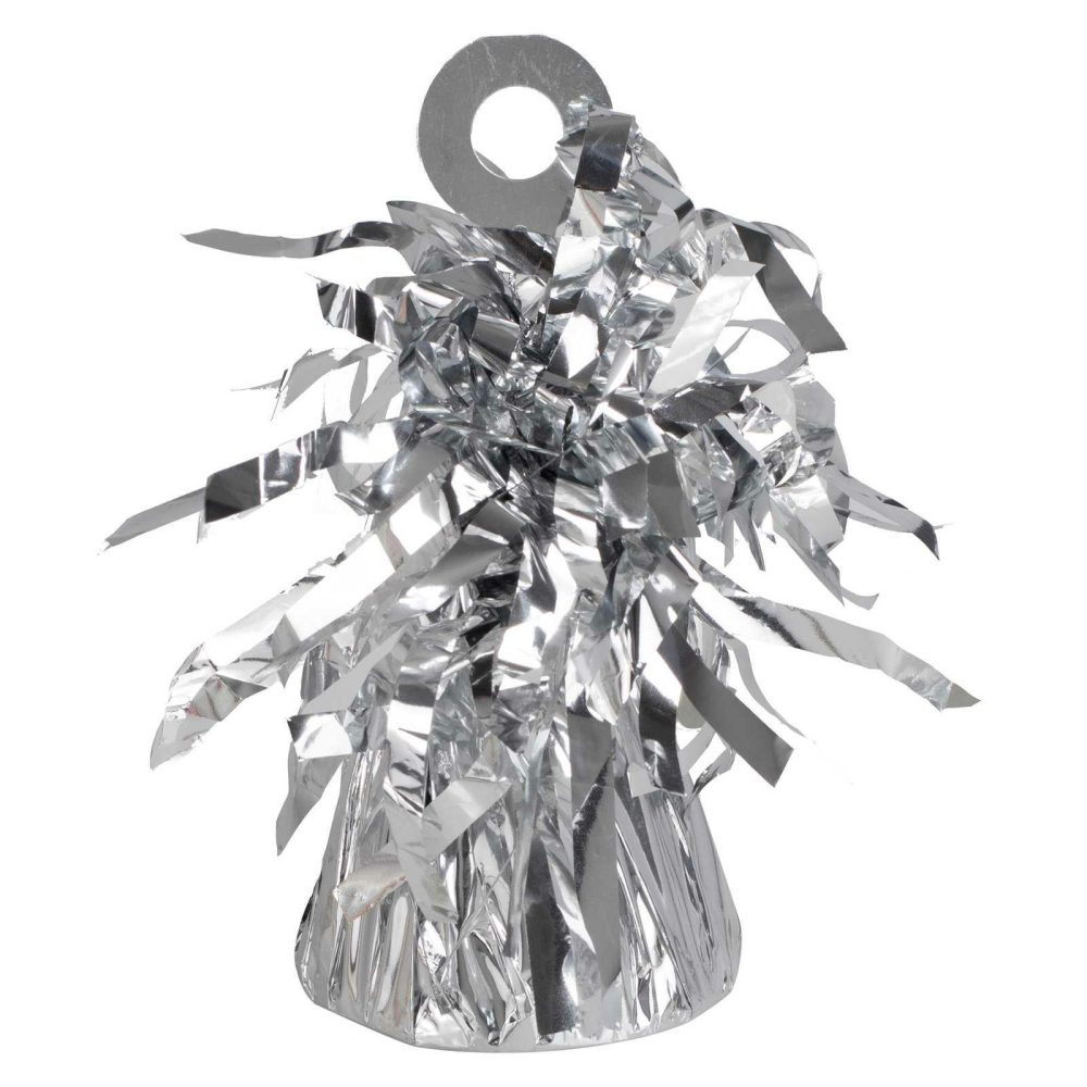 Balloon Ribbons & Weights |   Silver Fountain Balloon Weight Balloon Accessories Balloon Ribbons & Weights