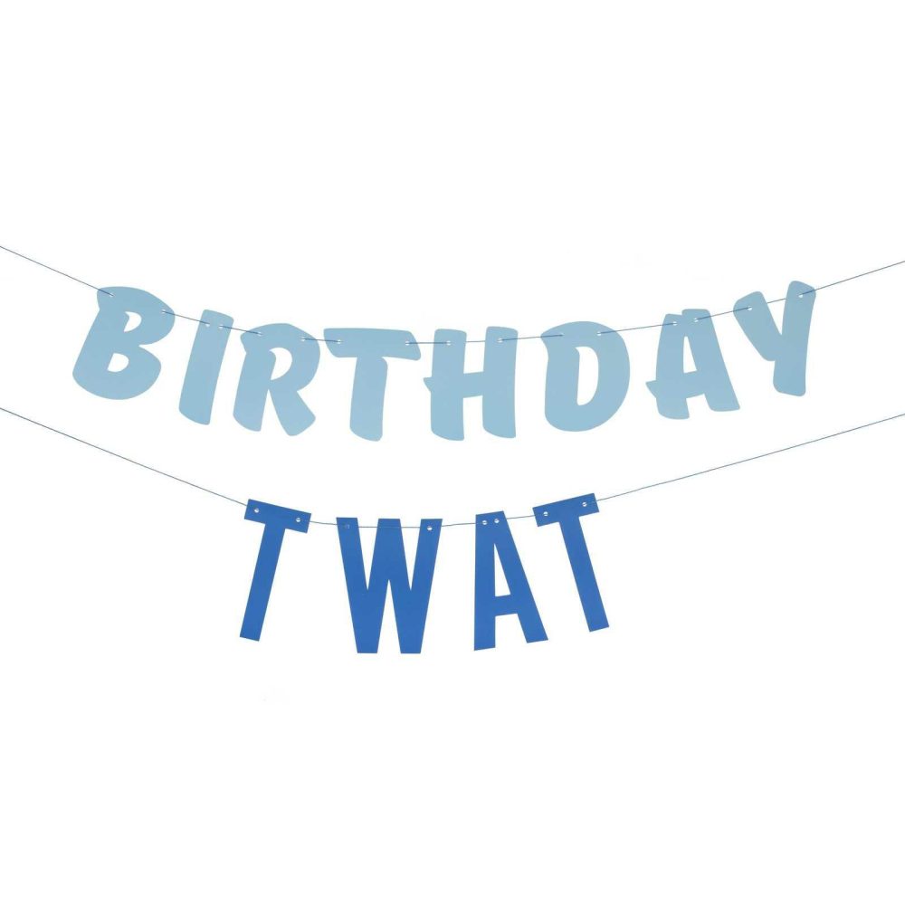 Birthday Banners |   Birthday Twat Birthday Bunting Banner Decoration Birthday Banners Birthday Banners