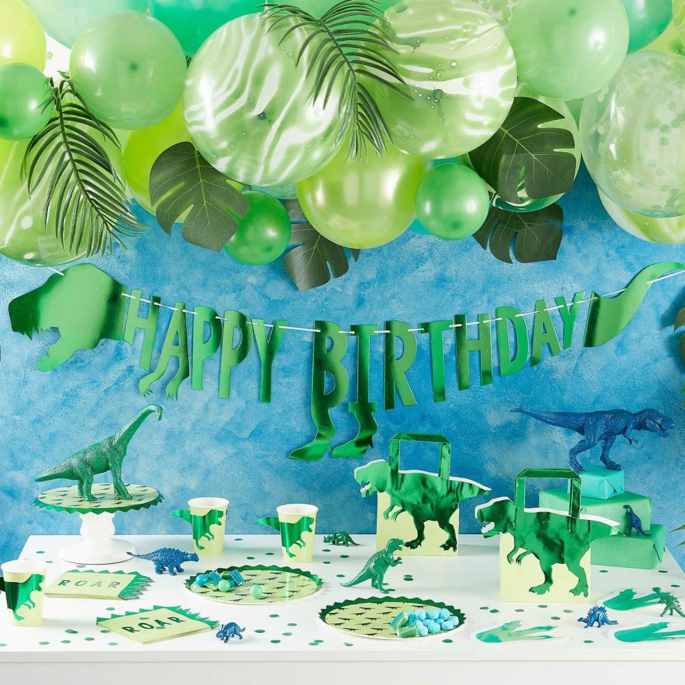 Birthday Banners |   Happy Birthday Party Dinosaur Bunting Birthday Banners Birthday Banners