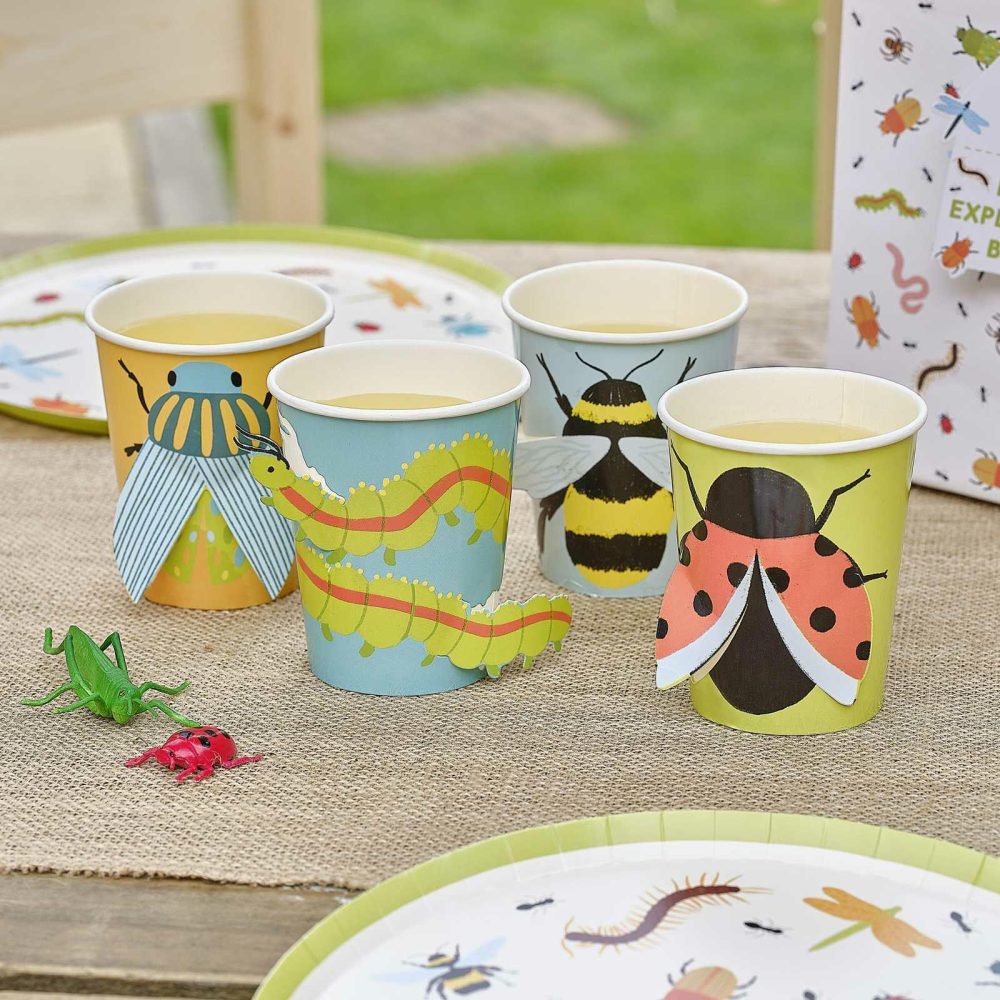 Birthday Tableware |   Bug Hunt Grazing Board & Bug Party Tableware Kit Birthday Decorations Birthday Tableware