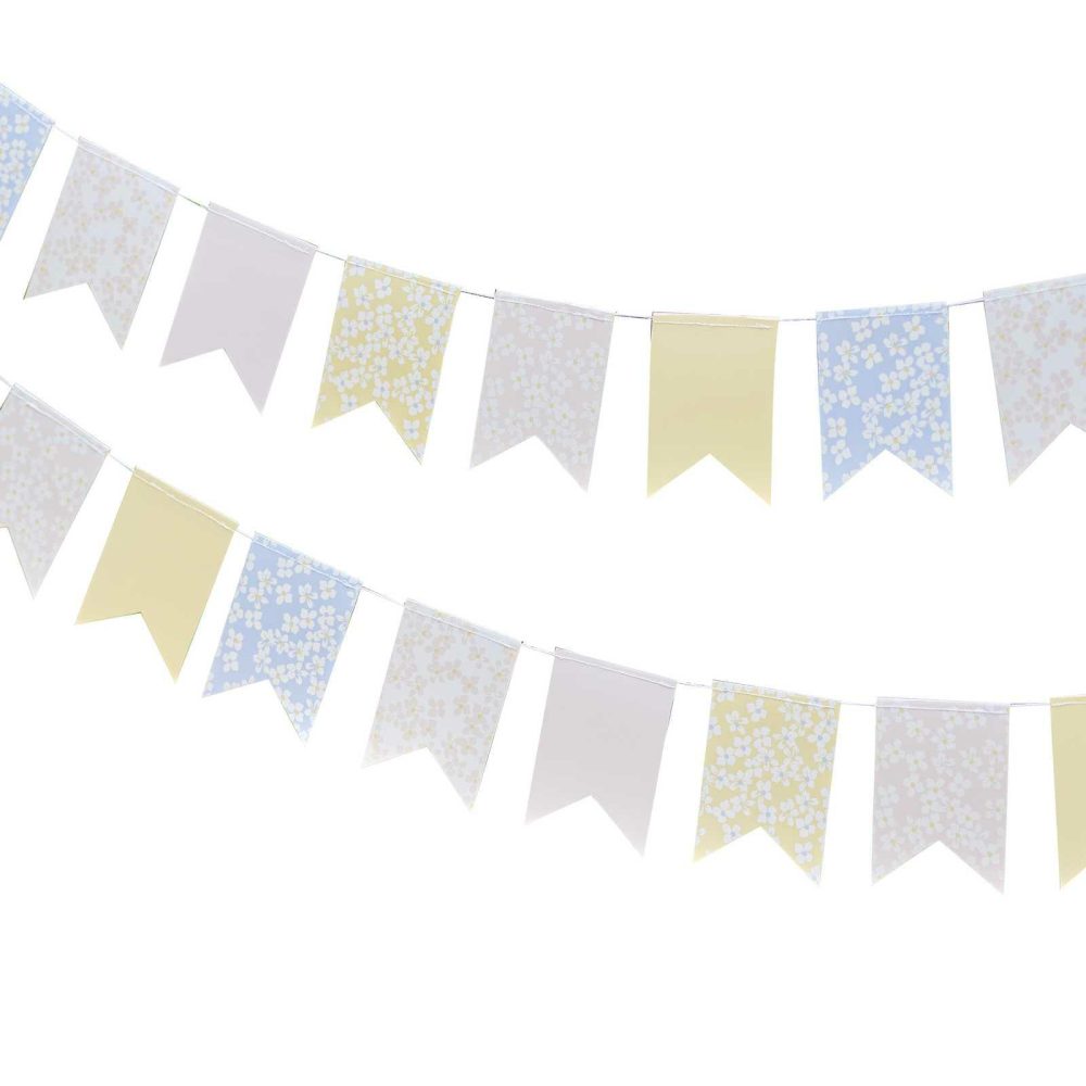 Bunting & Garlands |   Floral Flag Party Bunting Bunting & Garlands Bunting & Garlands