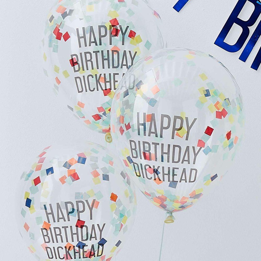 Bunting & Garlands |   Happy Birthday Dickhead Party Kit Bunting & Garlands Bunting & Garlands