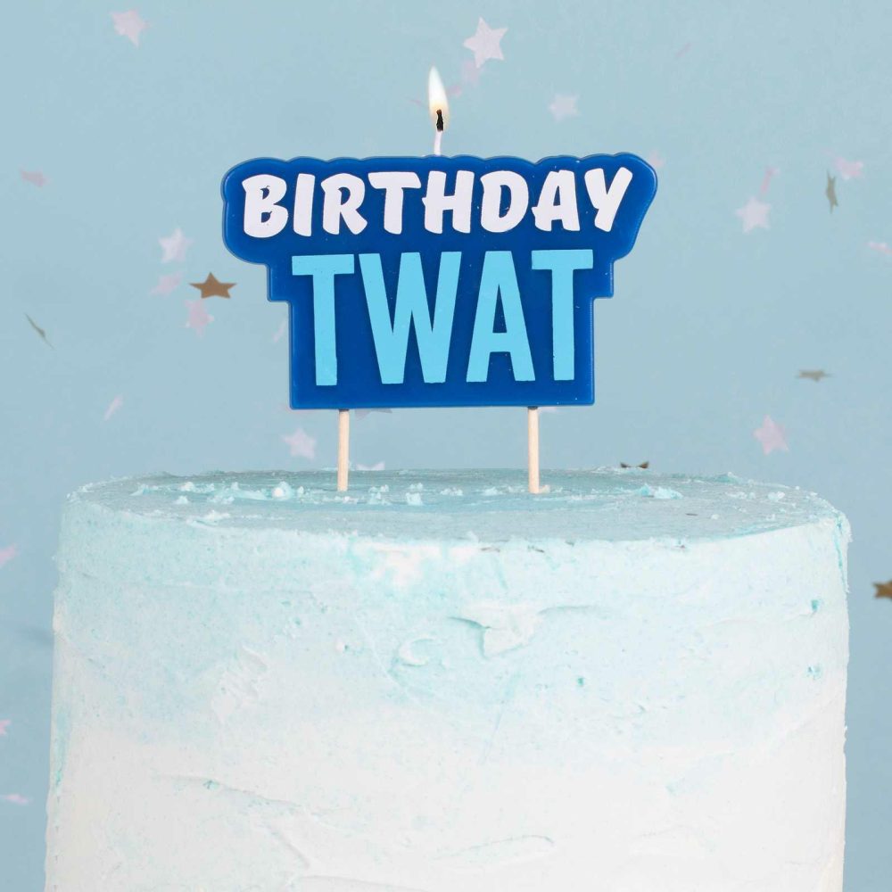 Cake Candles |   Birthday Twat Cake Candle Cake Candles Cake Candles