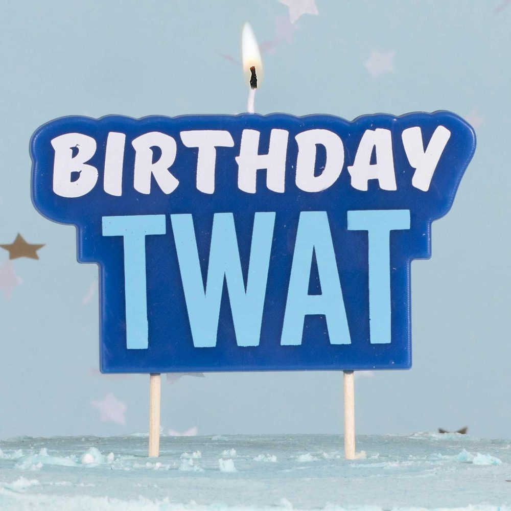 Cake Candles |   Birthday Twat Cake Candle Cake Candles Cake Candles