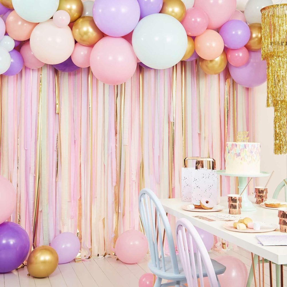 Decorations |   Lilac Confetti Balloons Decorations Decorations