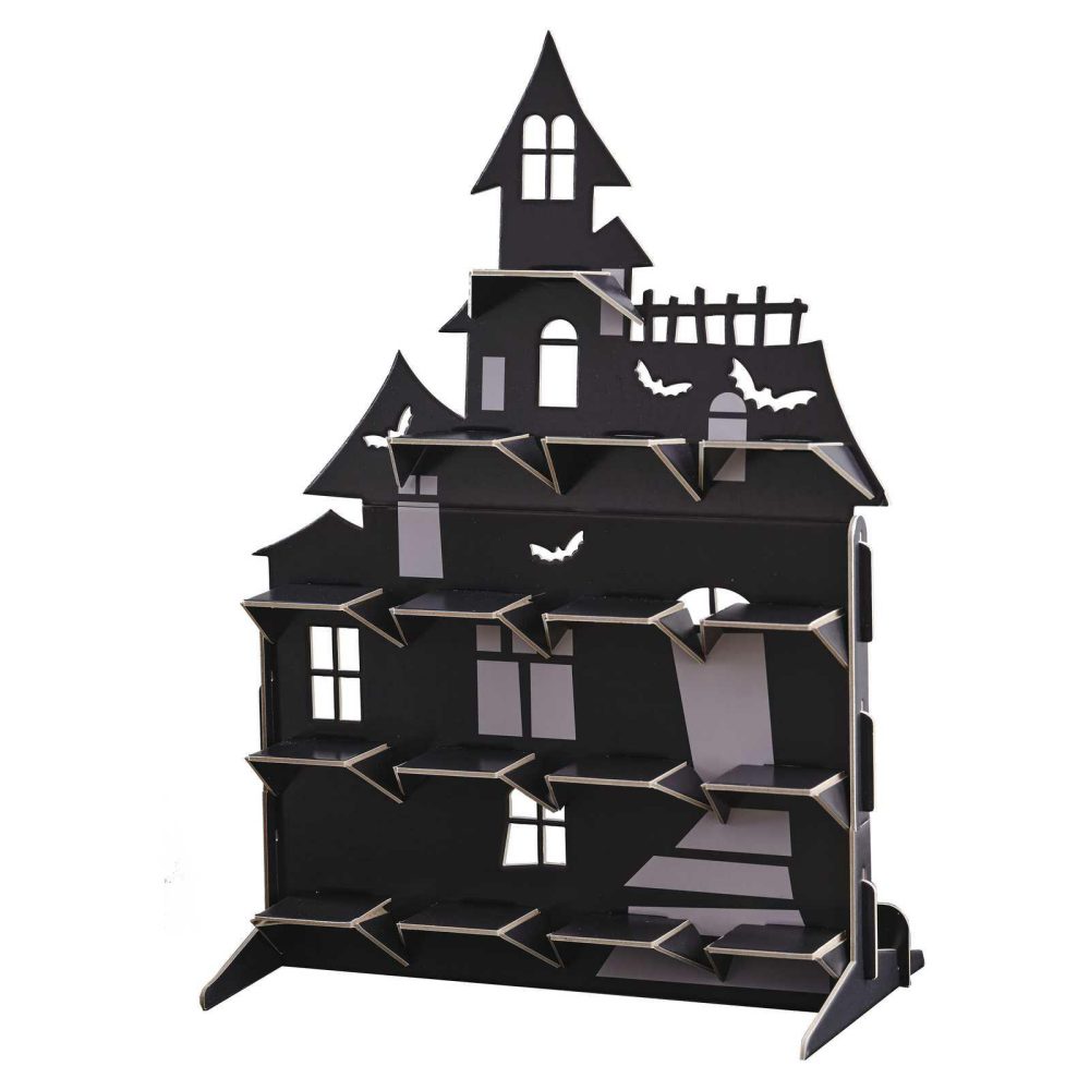 Donut Walls |   Haunted House Halloween Treat Stand Cake Stands Cake Stands