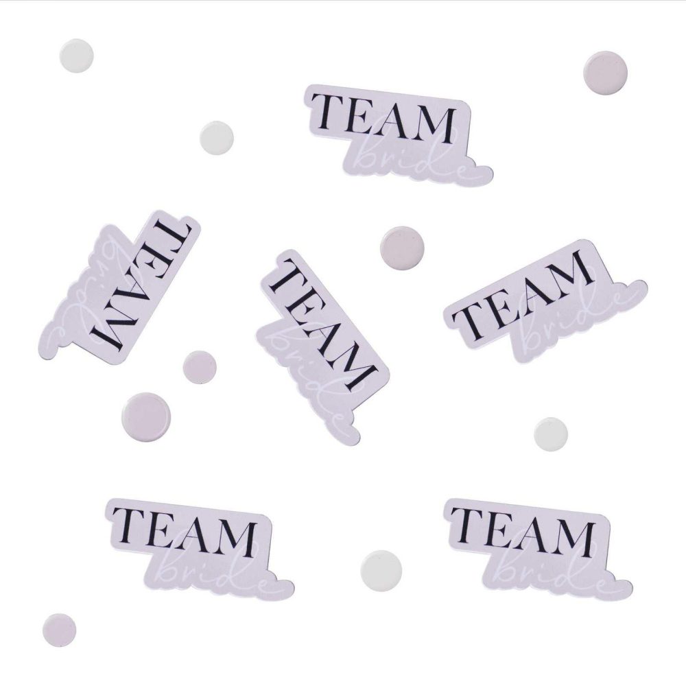 Eco Friendly Bachelorette Party |   Team Bride Bachelorette Party Confetti Bachelorette Party Decorations Eco Friendly Bachelorette Party