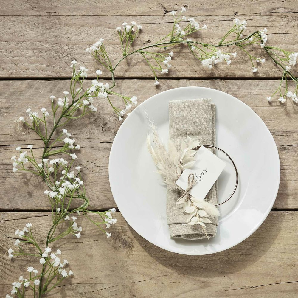 Flowers & Foliage |   White Gypsophila Artificial Flower Garland Flowers & Foliage Flowers & Foliage