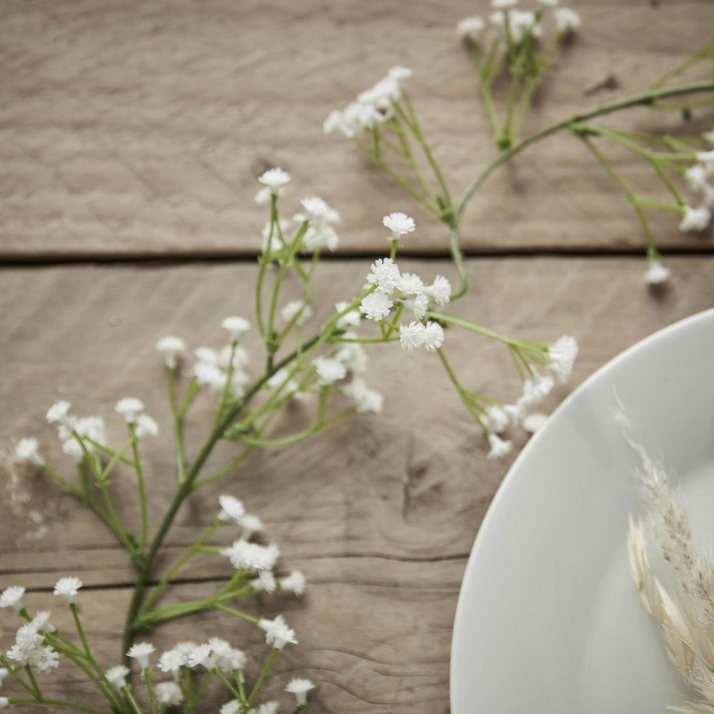 Flowers & Foliage |   White Gypsophila Artificial Flower Garland Flowers & Foliage Flowers & Foliage