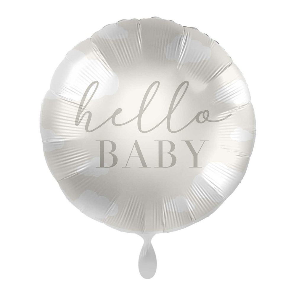 Foil Balloons |   Hello Baby Clouds Baby Shower Balloon Baby Shower Balloons Baby Shower Balloons