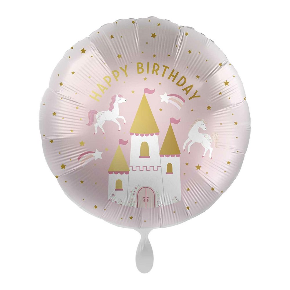 Foil Balloons |   Princess Party Happy Birthday Balloon Balloons Foil Balloons