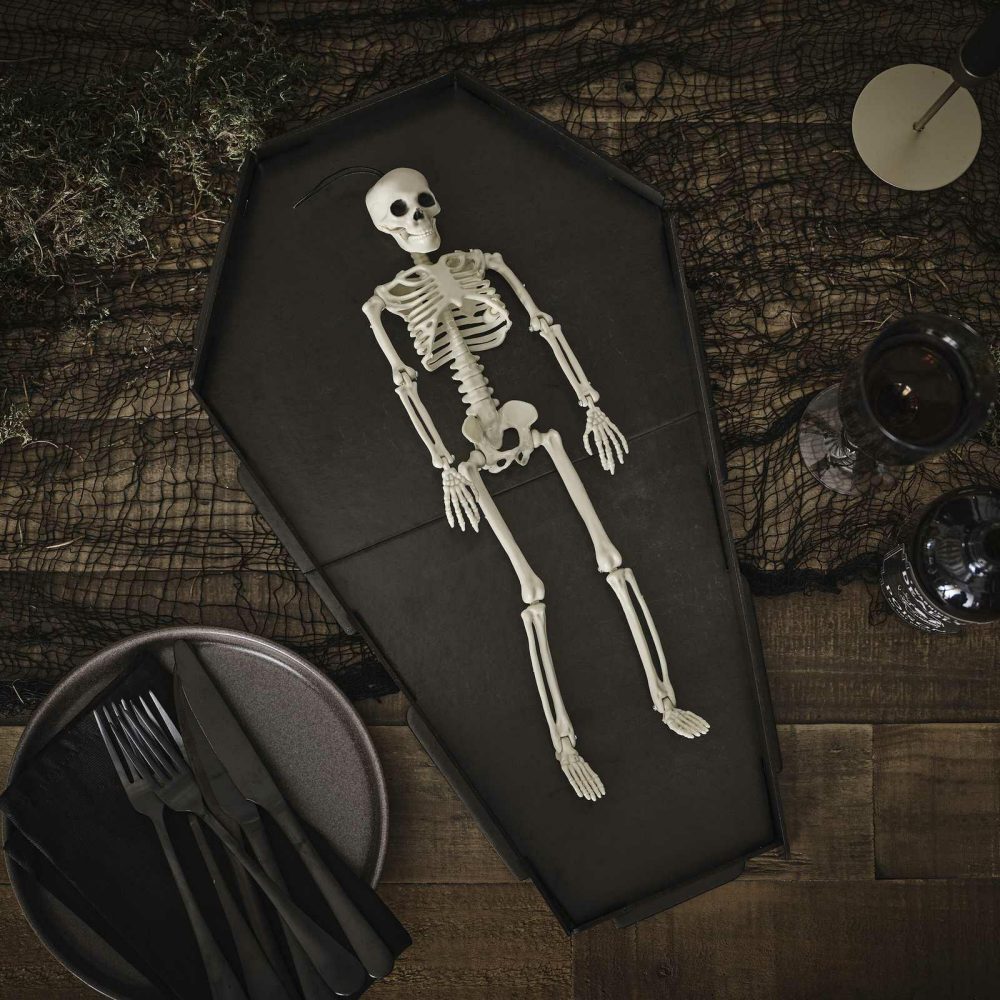 Grazing Boards |   Black Coffin Halloween Grazing Board Candles & Cake Accessories Grazing Boards