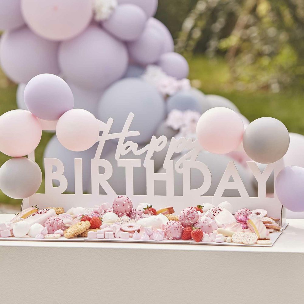 Grazing Boards |   Happy Birthday Grazing Board Candles & Cake Accessories Grazing Boards