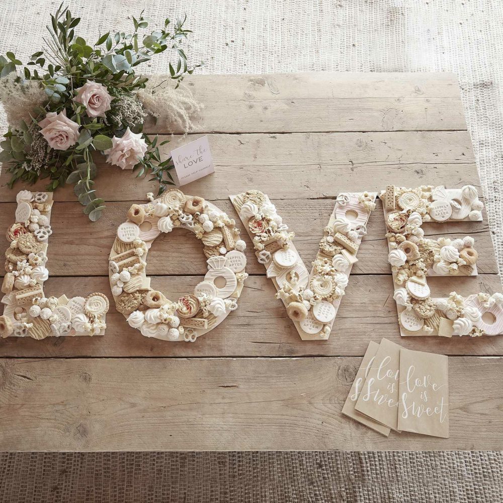 Grazing Boards |   Love Wedding Grazing Table Kit Candles & Cake Accessories Grazing Boards