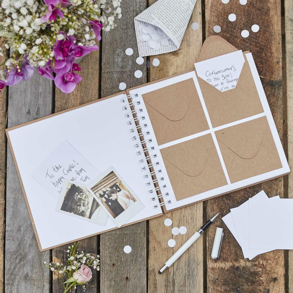 Guest Books & Post Boxes |   Envelope Wedding Guest Book Guest Books & Post Boxes Guest Books & Post Boxes