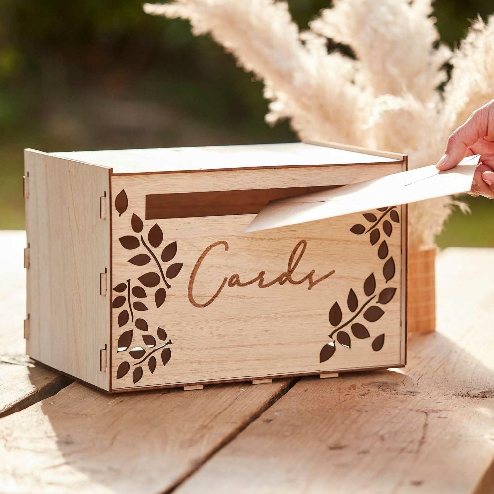 Guest Books & Post Boxes |   Wooden Wedding Card Box Guest Books & Post Boxes Guest Books & Post Boxes