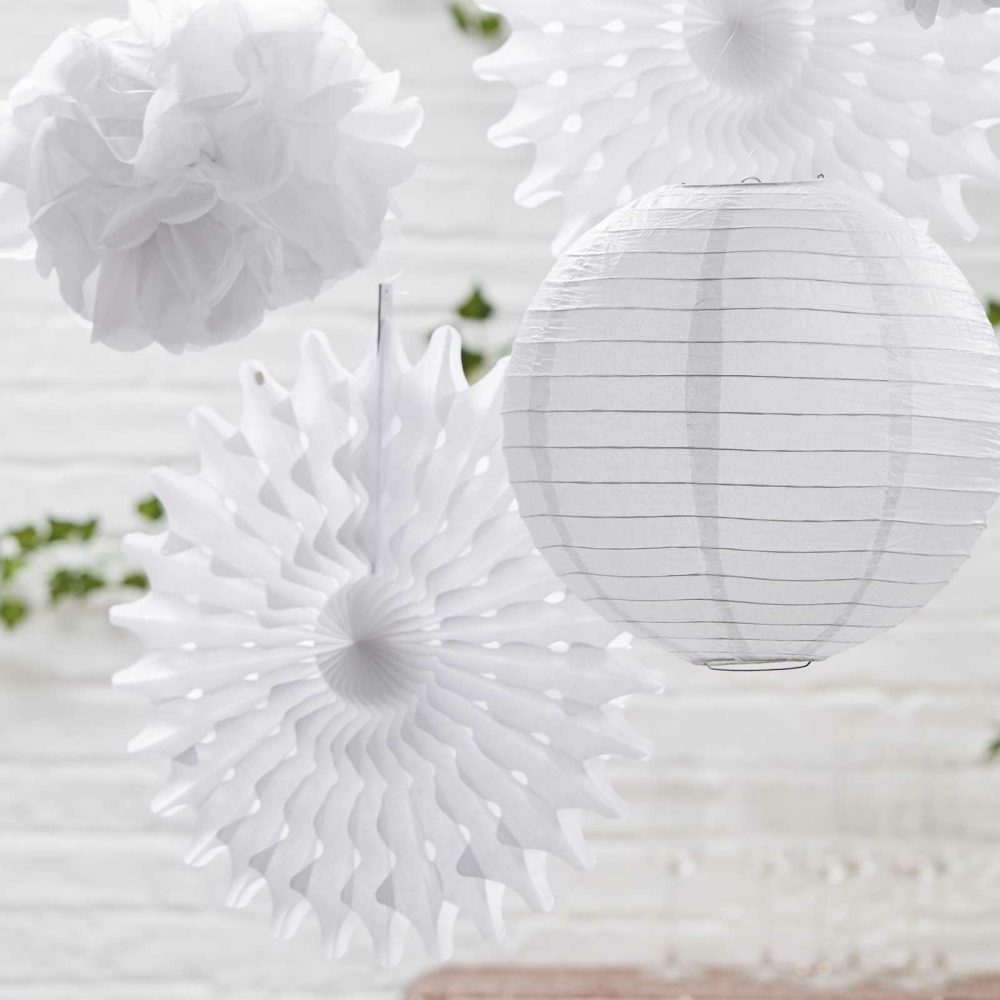 Hanging Decorations |   White Hanging Wedding Decorations Hanging Decorations Hanging Decorations