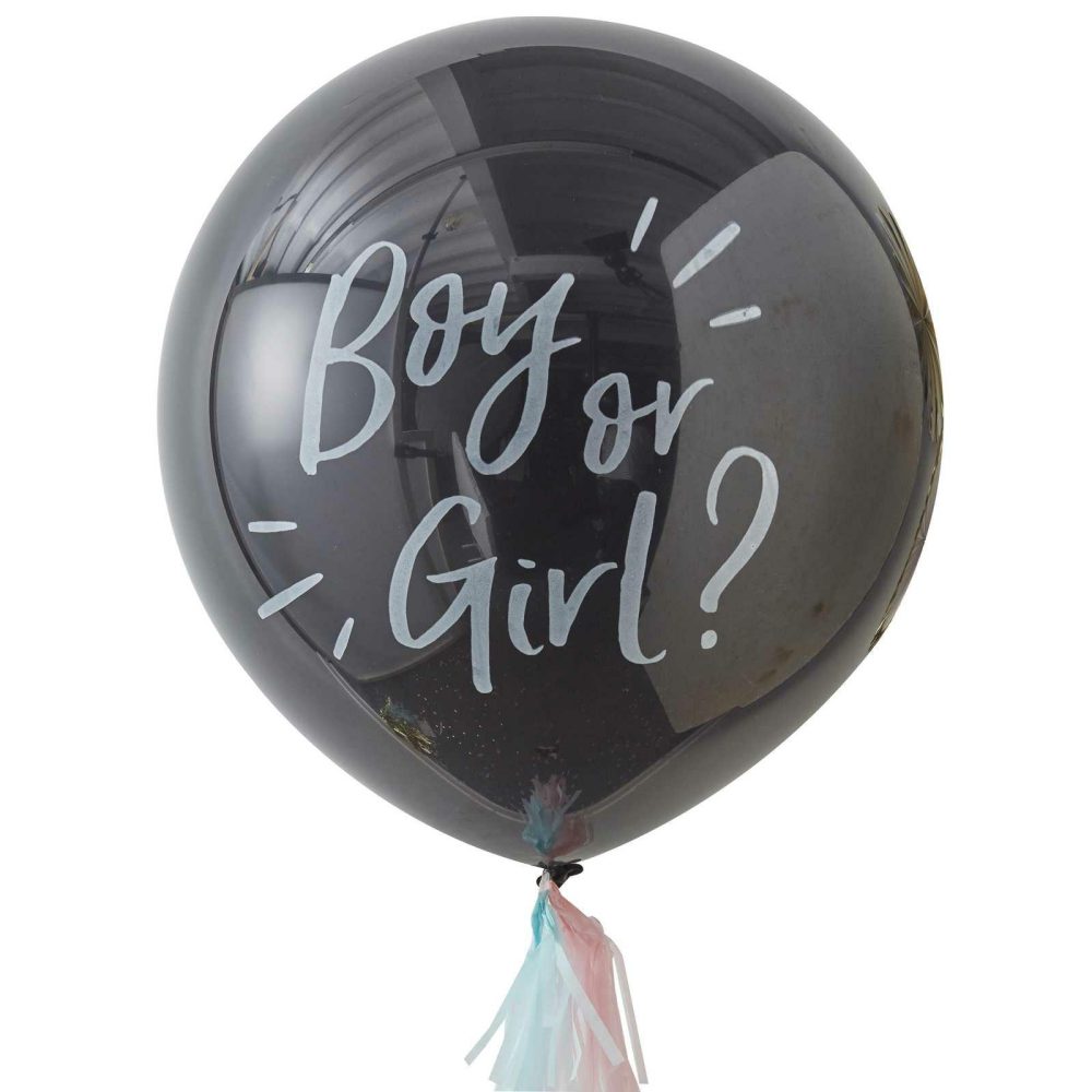 Helium Balloons |   Boy Or Girl Gender Reveal Balloon Baby Shower Balloons Baby Shower Balloons