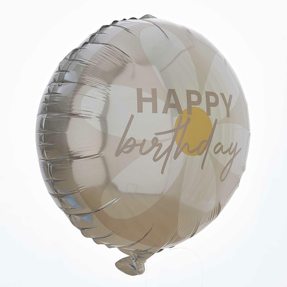 Helium Balloons |   Daisy Happy Birthday Balloon Balloons Helium Balloons