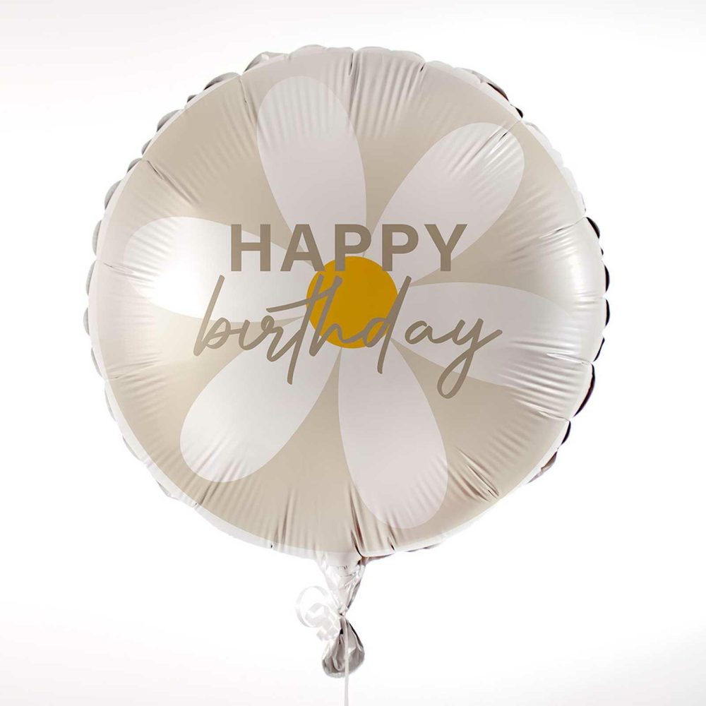 Helium Balloons |   Daisy Happy Birthday Balloon Balloons Helium Balloons