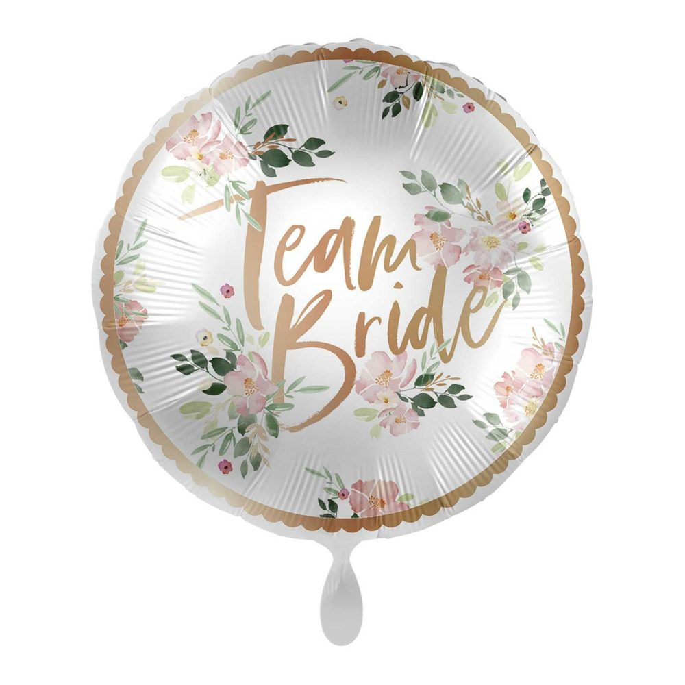 Helium Balloons |   Floral Team Bride Bachelorette Party Balloon Balloons Foil Balloons