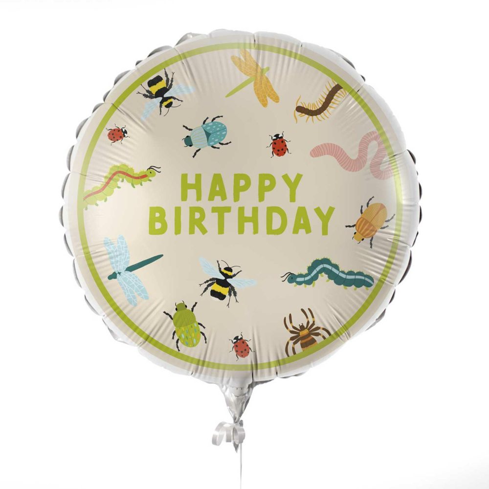 Helium Balloons |   Happy Birthday Bug Party Balloon Balloons Helium Balloons