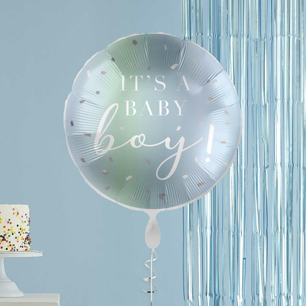 Helium Balloons |   It’s A Baby Boy Balloon Baby Shower Balloons Baby Shower Balloons