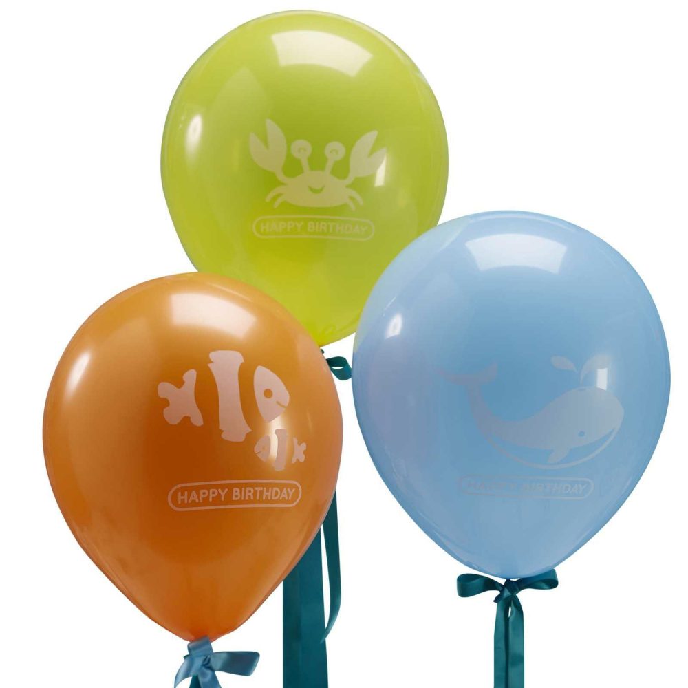 Helium Balloons |   Party Balloons – Under The Sea Balloons Helium Balloons