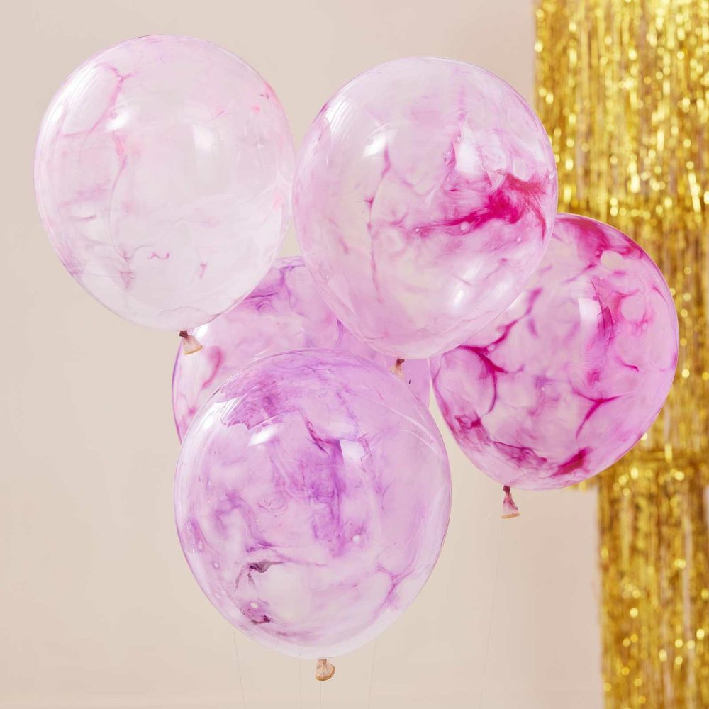 Helium Balloons |   Pink Paint Balloons Balloons Helium Balloons