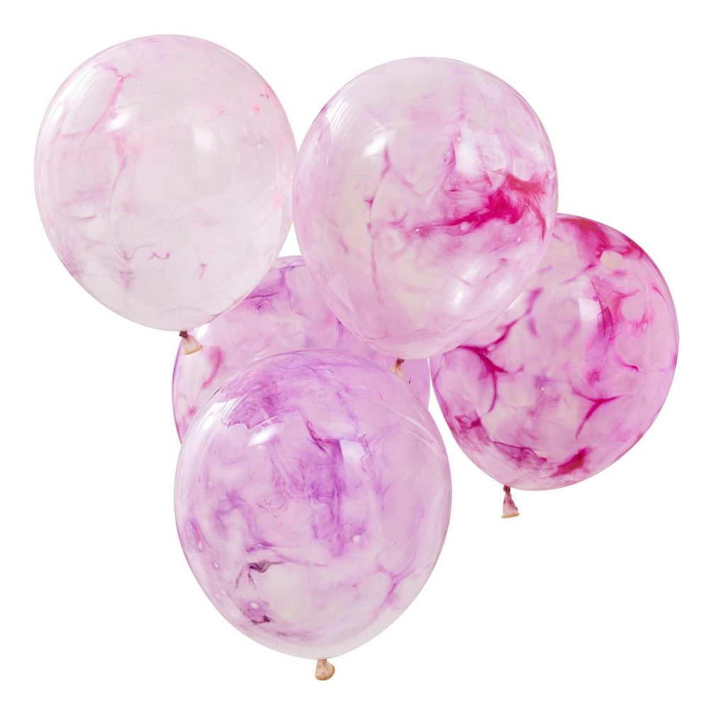 Helium Balloons |   Pink Paint Balloons Balloons Helium Balloons