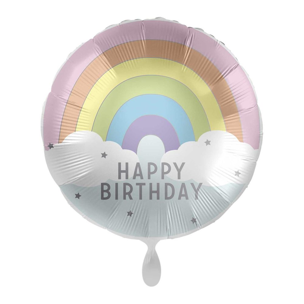 Helium Balloons |   Rainbow Party Happy Birthday Balloon Balloons Foil Balloons